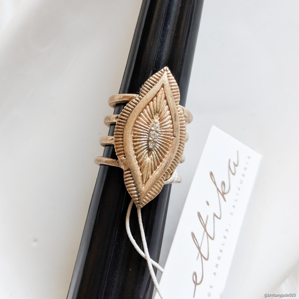 🆕Ettika •Fortune Teller's Secret• Gold Ring - Picture 6 of 7
